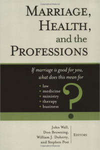 Marriage Health And The Professions John Wall Rutgers University